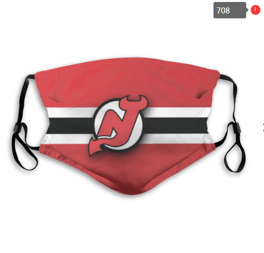 NHL New Jersey Devils #5 Dust mask with filter->new jersey devils->NHL Jersey